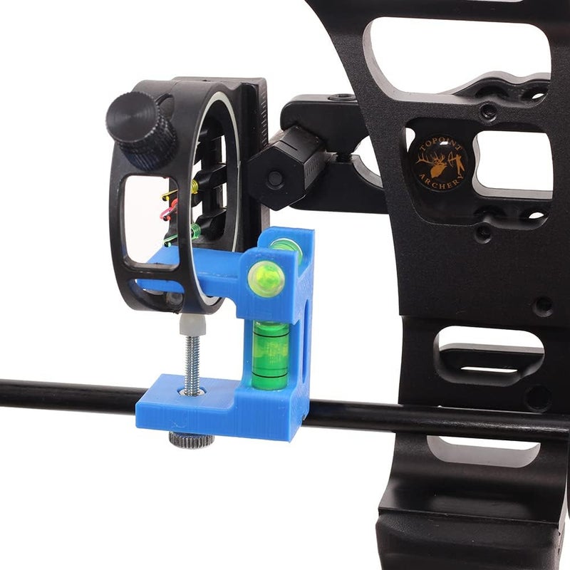 SOPOGER Archery Level Multifunctional Bow Level Tuning Tools for Rest and Sight Tunning, 3D Printing Bow String Bubble Level Bow Leveling Kit for Compound Bows - Image 5